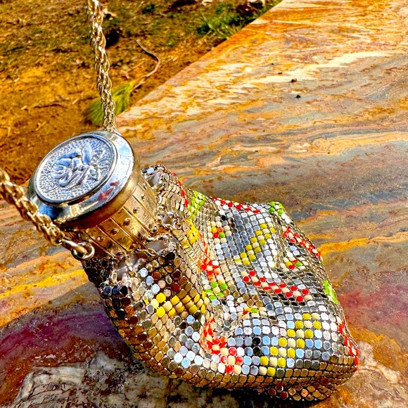 Vintage  Whiting & Davis mesh beggars purse - Picture 3 of 12